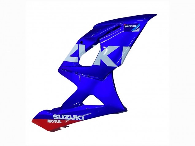 Preisgünstige Suzuki GSXR 1000 Motorrad Verkleidung 2005-2006 - Blau Gelb Weiss Rot Motul