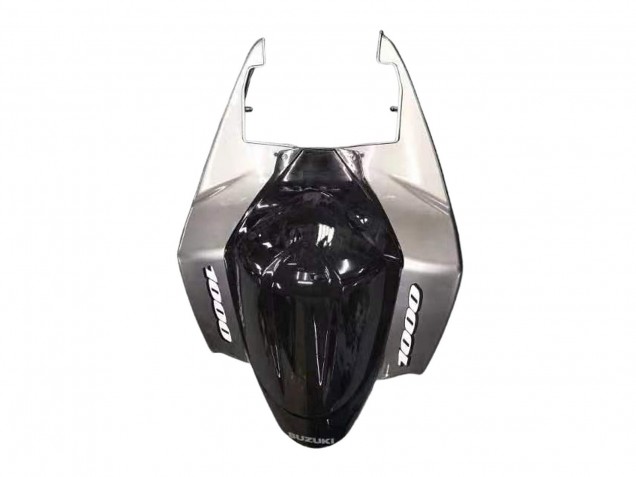 Preisgünstige Suzuki GSXR 1000 Motorrad Verkleidung 2005-2006 - Glanzendes Schwarz Grau