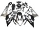 Preisgünstige Suzuki GSXR 1000 Motorrad Verkleidung 2005-2006 - Glanzendes Schwarz Grau