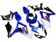 Preisgünstige Suzuki GSXR 1000 Motorrad Verkleidung 2007-2008 - Weiss Blau Schwarz Rot