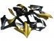 Preisgünstige Suzuki GSXR 1000 Motorrad Verkleidung 2007-2008 - Gold Schwarz Silber Aufkleber