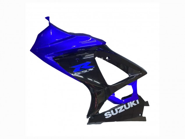 Preisgünstige Suzuki GSXR 1000 Motorrad Verkleidung Kit 2007-2008 - Blau Glanzendes Schwarz