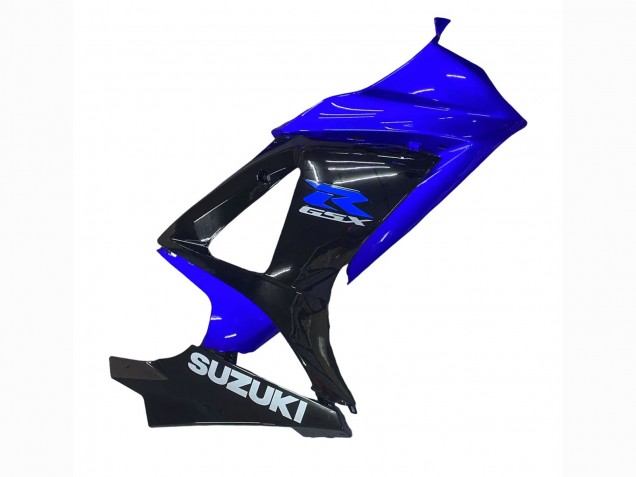 Preisgünstige Suzuki GSXR 1000 Motorrad Verkleidung Kit 2007-2008 - Blau Glanzendes Schwarz