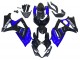 Preisgünstige Suzuki GSXR 1000 Motorrad Verkleidung Kit 2007-2008 - Blau Glanzendes Schwarz