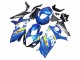 Preisgünstige Suzuki GSXR 1000 Motorrad Verkleidung 2007-2008 - Blau Gelb Schwarz