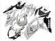 Preisgünstige Suzuki GSXR 1000 Motorrad Verkleidung 2007-2008 - Weiss Schwarz Alstare Corona Motul