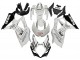Preisgünstige Suzuki GSXR 1000 Motorrad Verkleidung 2007-2008 - Weiss Schwarz Alstare Corona Motul