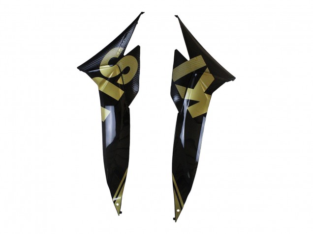 Preisgünstige Suzuki GSXR 1000 Motorrad Verkleidung 2009-2016 - Glanzendes Schwarz Gold