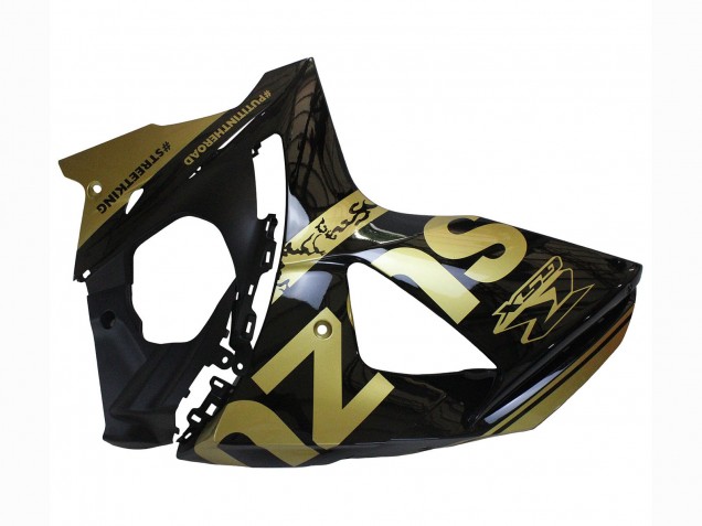 Preisgünstige Suzuki GSXR 1000 Motorrad Verkleidung 2009-2016 - Glanzendes Schwarz Gold