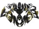 Preisgünstige Suzuki GSXR 1000 Motorrad Verkleidung 2009-2016 - Glanzendes Schwarz Gold