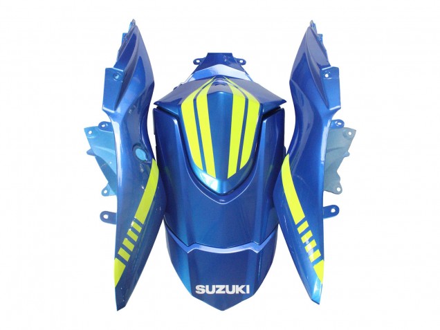 Preisgünstige Suzuki GSXR 1000 Motorrad Verkleidung 2009-2016 - Hellblau Grun Rot Motul