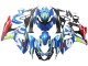 Preisgünstige Suzuki GSXR 1000 Motorrad Verkleidung 2009-2016 - Hellblau Grun Rot Motul