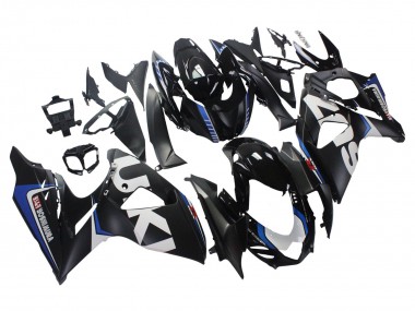 Preisgünstige Suzuki GSXR 1000 Motorrad Verkleidung 2009-2016 - Matt Schwarz Weiss Blau
