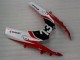 Preisgünstige Suzuki GSXR 1000 Motorrad Verkleidung 2009-2016 - Rot Schwarz Weiss 13