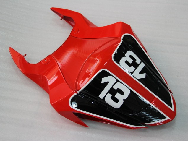 Preisgünstige Suzuki GSXR 1000 Motorrad Verkleidung 2009-2016 - Rot Schwarz Weiss 13