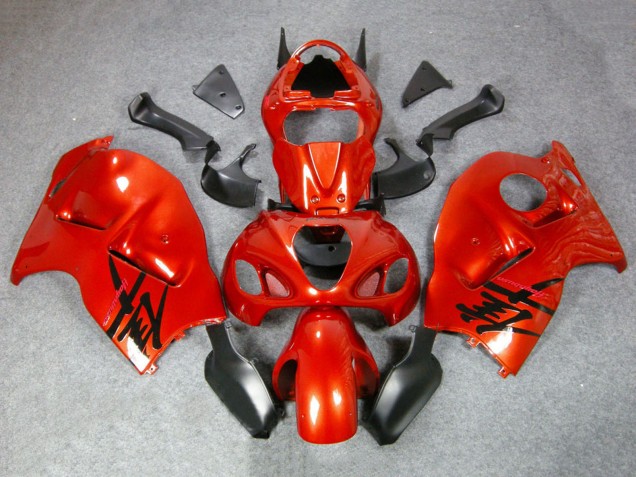 Preisgünstige Suzuki GSXR 1300 Hayabusa Motorrad Verkleidung 1996-2007 - Orange Rot