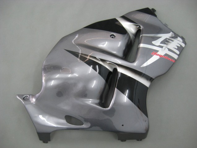 Preisgünstige Suzuki GSXR 1300 Hayabusa Motorrad Verkleidung 1996-2007 - Grau Schwarz Hayabusa