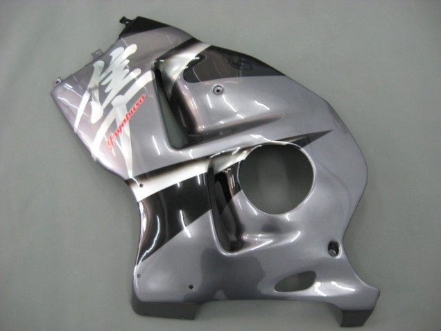 Preisgünstige Suzuki GSXR 1300 Hayabusa Motorrad Verkleidung 1996-2007 - Grau Schwarz Hayabusa