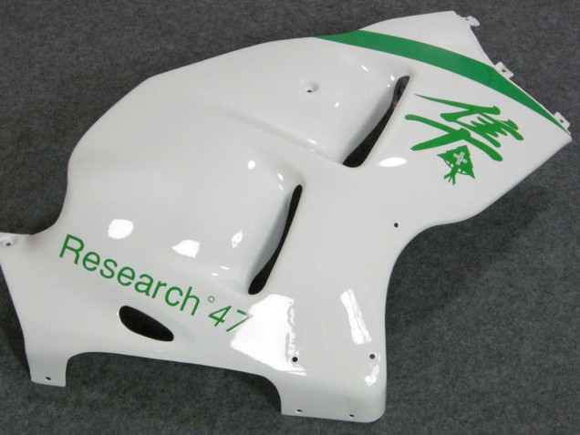 Preisgünstige Suzuki GSXR 1300 Hayabusa Motorrad Verkleidung 1996-2007 - Weiss Grun