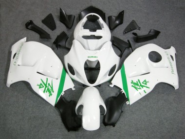 Preisgünstige Suzuki GSXR 1300 Hayabusa Motorrad Verkleidung 1996-2007 - Weiss Grun