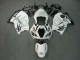 Preisgünstige Suzuki GSXR 1300 Hayabusa Motorrad Verkleidung 1996-2007 - Weiss Schwarz Corona