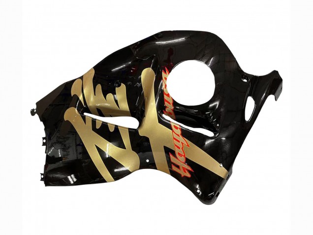 Preisgünstige Suzuki GSXR 1300 Hayabusa Motorrad Verkleidung 1996-2007 - Glanzendes Schwarz Gold Hayabusa