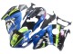 Preisgünstige Suzuki GSXR 1300 Hayabusa Motorrad Verkleidung 1996-2007 - Blau Grun Hai 46