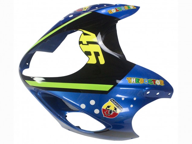 Preisgünstige Suzuki GSXR 1300 Hayabusa Motorrad Verkleidung 1996-2007 - Blau Grun Hai 46