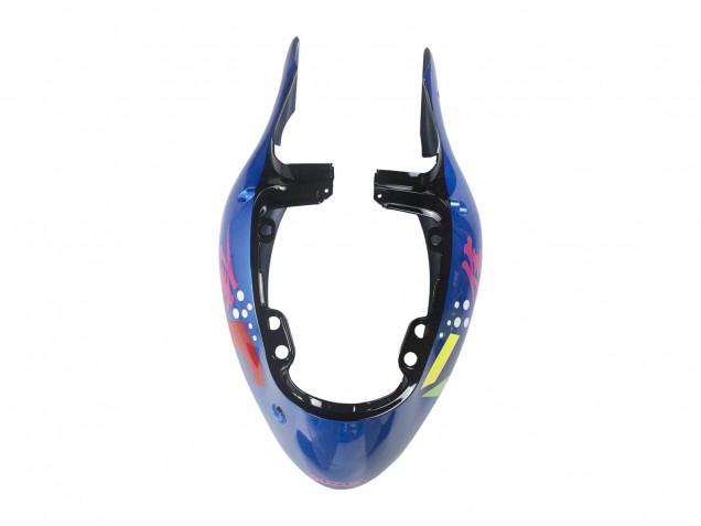 Preisgünstige Suzuki GSXR 1300 Hayabusa Motorrad Verkleidung 1996-2007 - Blau Grun Hai 46