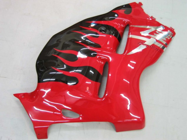 Preisgünstige Suzuki GSXR 1300 Hayabusa Motorrad Verkleidung 1996-2007 - Rot Schwarz