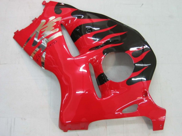 Preisgünstige Suzuki GSXR 1300 Hayabusa Motorrad Verkleidung 1996-2007 - Rot Schwarz
