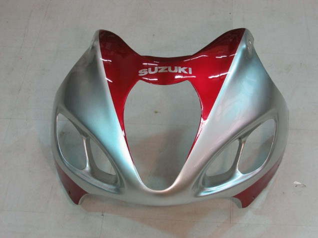 Preisgünstige Suzuki GSXR 1300 Hayabusa Motorrad Verkleidung 1996-2007 - Silber Rot Hayabusa