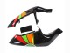 Preisgünstige Suzuki GSXR 600 / GSXR 750 Motorrad Verkleidung 1996-2000 - Schwarz Mehrfarbig 27
