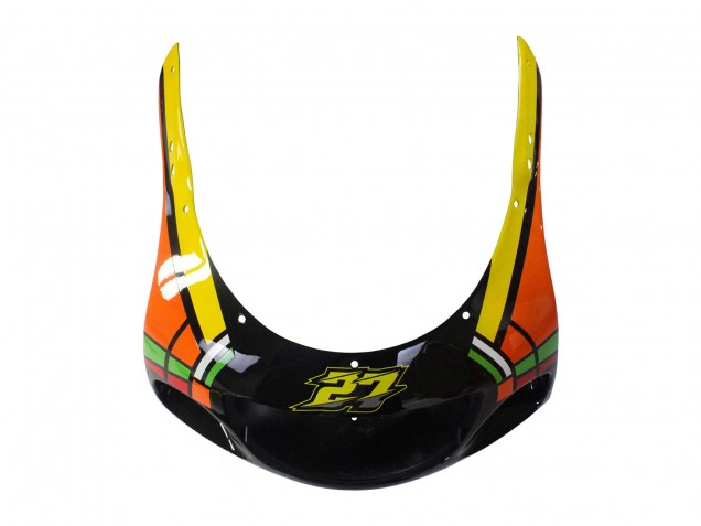 Preisgünstige Suzuki GSXR 600 / GSXR 750 Motorrad Verkleidung 1996-2000 - Schwarz Mehrfarbig 27