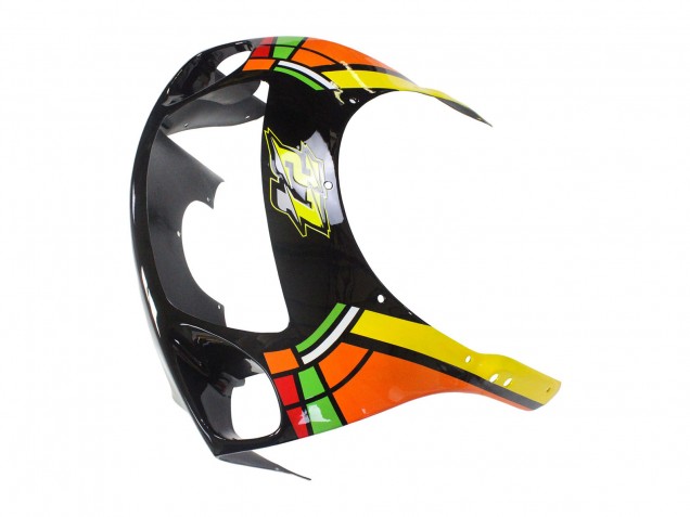 Preisgünstige Suzuki GSXR 600 / GSXR 750 Motorrad Verkleidung 1996-2000 - Schwarz Mehrfarbig 27