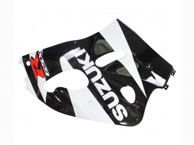 Preisgünstige Suzuki GSXR 600 / GSXR 750 Motorrad Verkleidung 1996-2000 - Schwarz Weiss