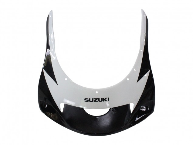 Preisgünstige Suzuki GSXR 600 / GSXR 750 Motorrad Verkleidung 1996-2000 - Schwarz Weiss