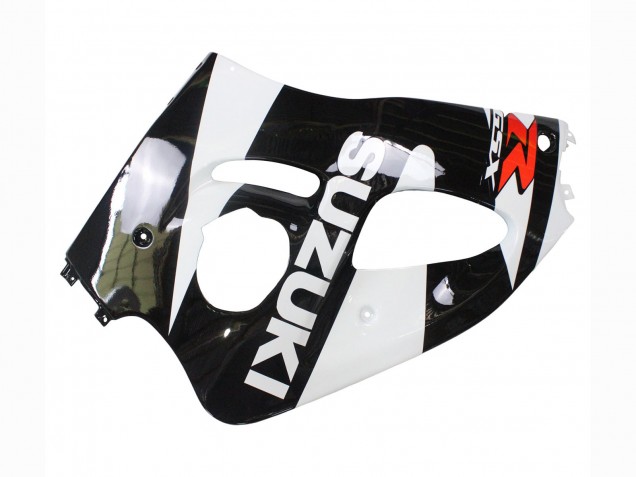 Preisgünstige Suzuki GSXR 600 / GSXR 750 Motorrad Verkleidung 1996-2000 - Schwarz Weiss