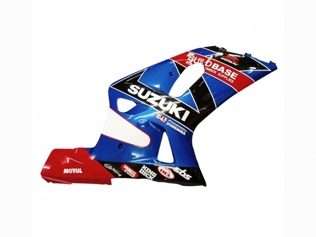 Preisgünstige Suzuki GSXR 600 / GSXR 750 Motorrad Verkleidung 2001-2003 - Blau Rot Rennen