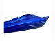 Preisgünstige Suzuki GSXR 600 / GSXR 750 Motorrad Verkleidung 2001-2003 - Blau mit Weiss Flamme