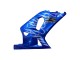 Preisgünstige Suzuki GSXR 600 / GSXR 750 Motorrad Verkleidung 2001-2003 - Blau mit Weiss Flamme