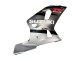 Preisgünstige Suzuki GSXR 600 / GSXR 750 Motorrad Verkleidung 2001-2003 - Silber Glanzendes Schwarz Rot