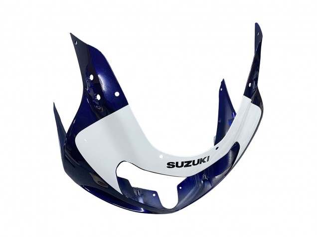 Preisgünstige Suzuki GSXR 600 / GSXR 750 Motorrad Verkleidung 2001-2003 - Blau Weiss Glanzendes Schwarz Rot