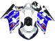 Preisgünstige Suzuki GSXR 600 / GSXR 750 Motorrad Verkleidung 2001-2003 - Blau Weiss Glanzendes Schwarz Rot