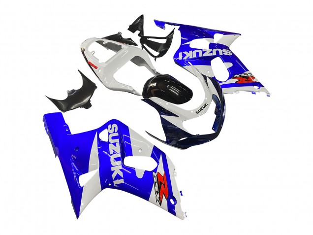 Preisgünstige Suzuki GSXR 600 / GSXR 750 Motorrad Verkleidung 2001-2003 - Weiss Blau Glanzendes Schwarz Rot