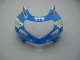 Preisgünstige Suzuki GSXR 600 / GSXR 750 Motorrad Verkleidung 2001-2003 - Blau Gelb Schwarz Motul Rizla