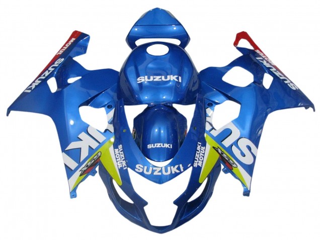 Preisgünstige Suzuki GSXR 600 / GSXR 750 Motorrad Verkleidung 2004-2005 - Blau Grun Rot Motul