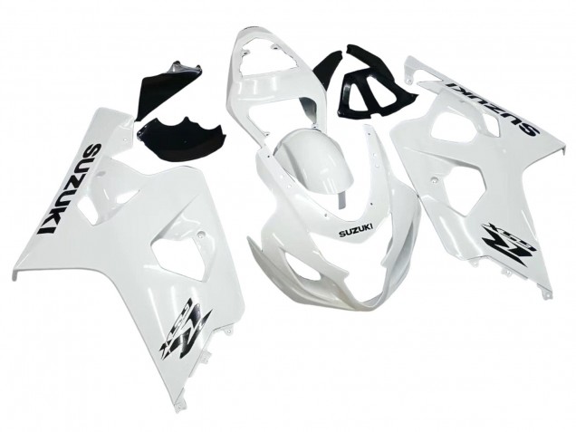 Preisgünstige Suzuki GSXR 600 / GSXR 750 Motorrad Verkleidung 2004-2005 - Perl Weiss