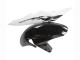 Preisgünstige Suzuki GSXR 600 / GSXR 750 Motorrad Verkleidung 2004-2005 - Weiss Schwarz