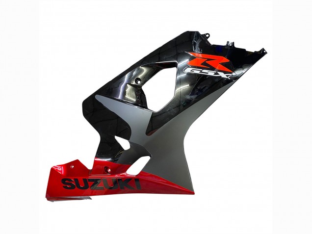 Preisgünstige Suzuki GSXR 600 / GSXR 750 Motorrad Verkleidung 2004-2005 - Schwarz Grau Rot
